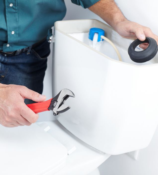 Plumbing Maintenance Toilet